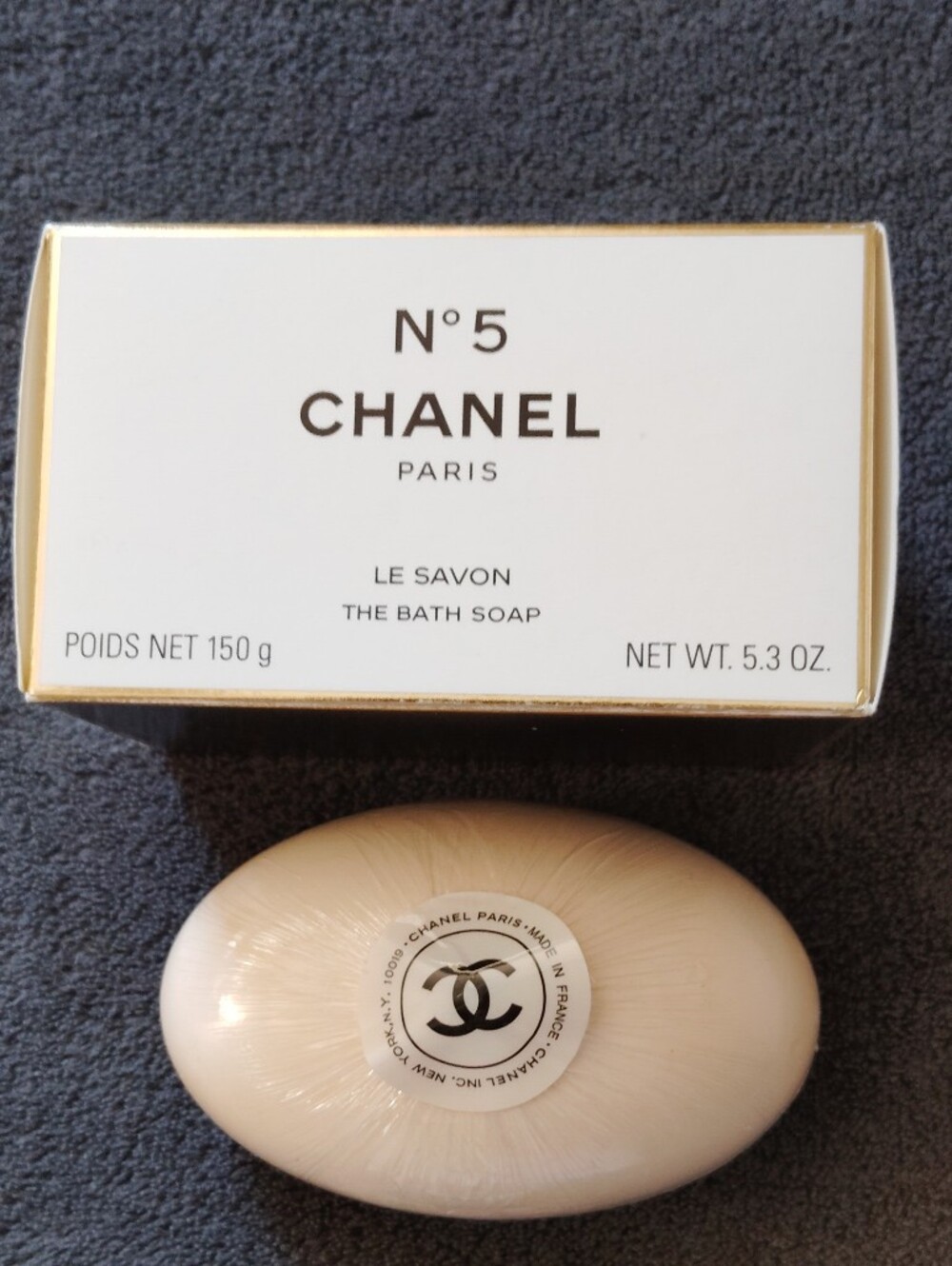 New CHANEL No.5 Bath Soap 5.3 oz